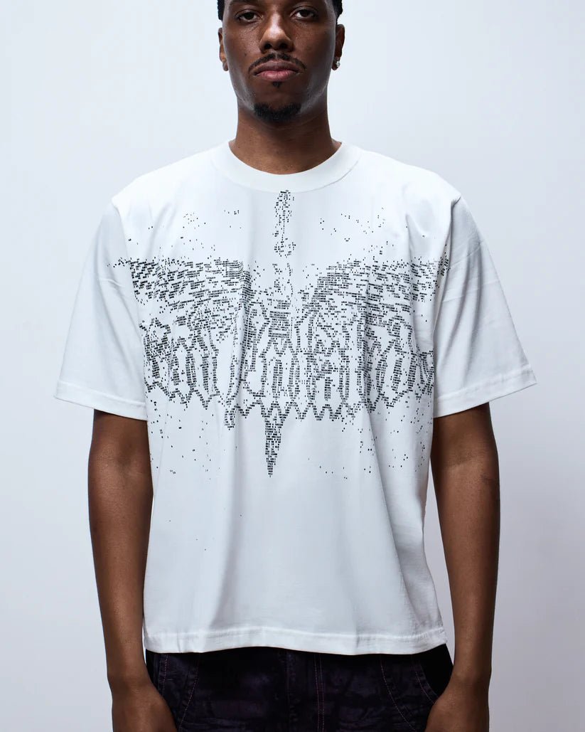 Mad Enlatados Partículas Tee - Off White