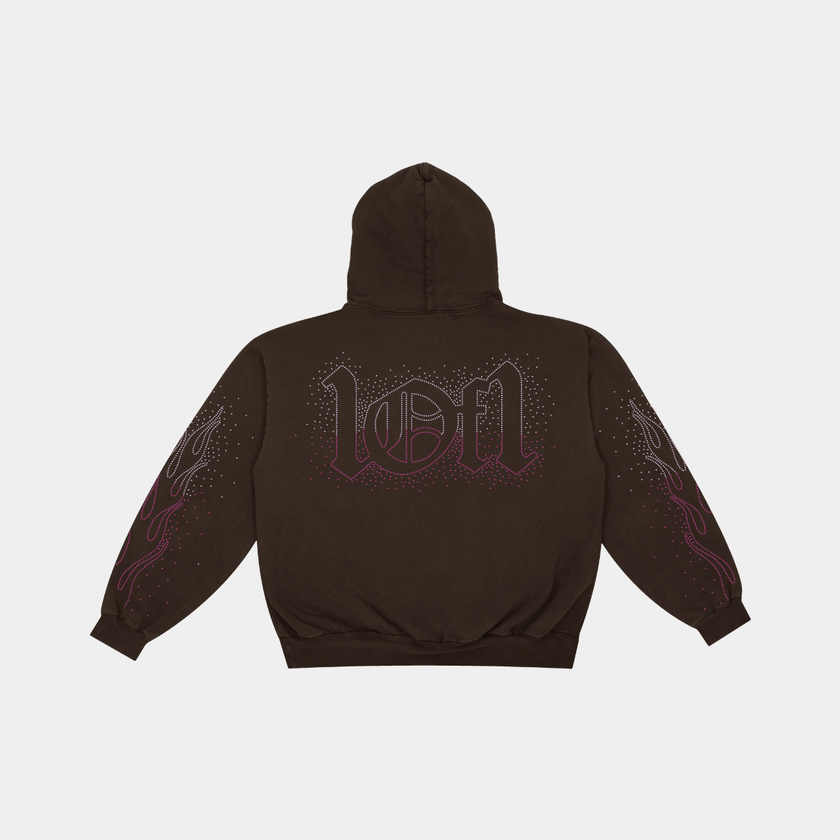 Exclusivist 1of1 Zurple Diamond Hoodie - Brown