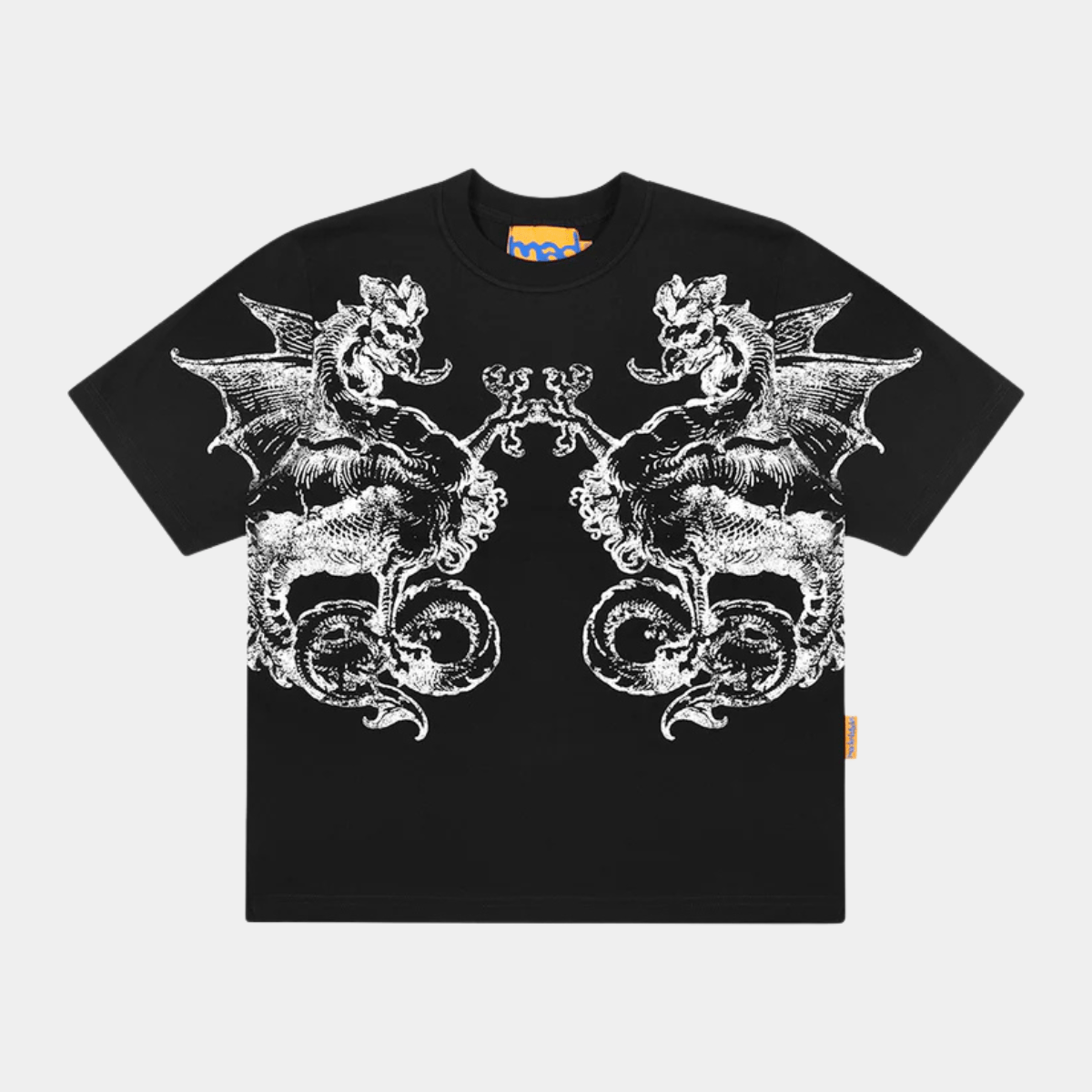 Mad Enlatados Pente Extendido Tee - Black