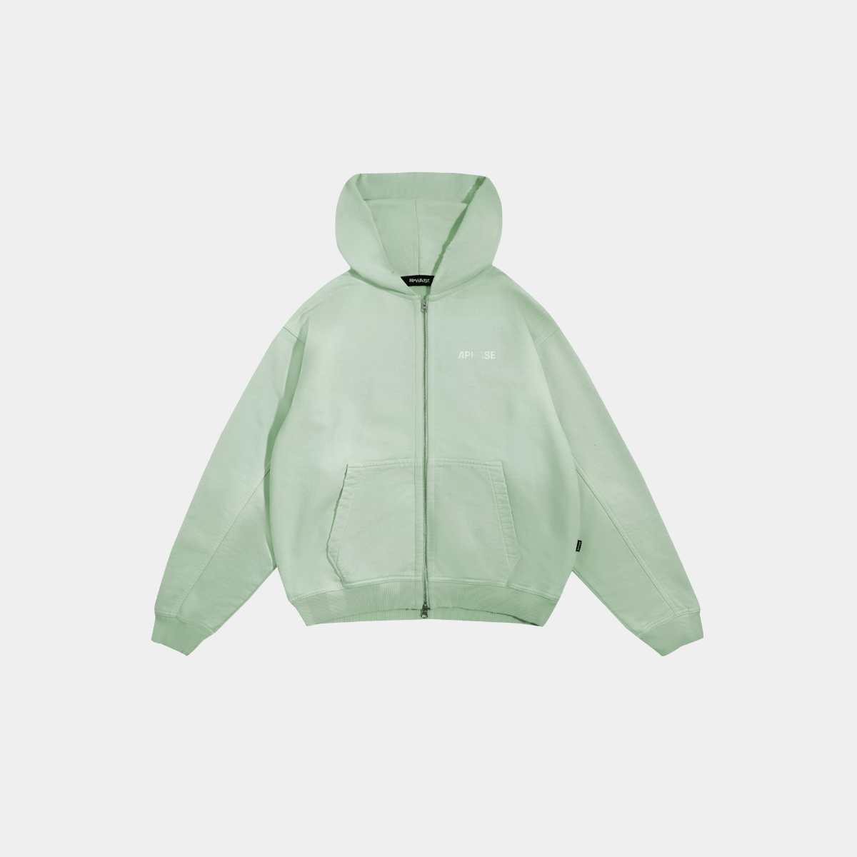 Aphase Classic Zip Hoodie - Olive Green