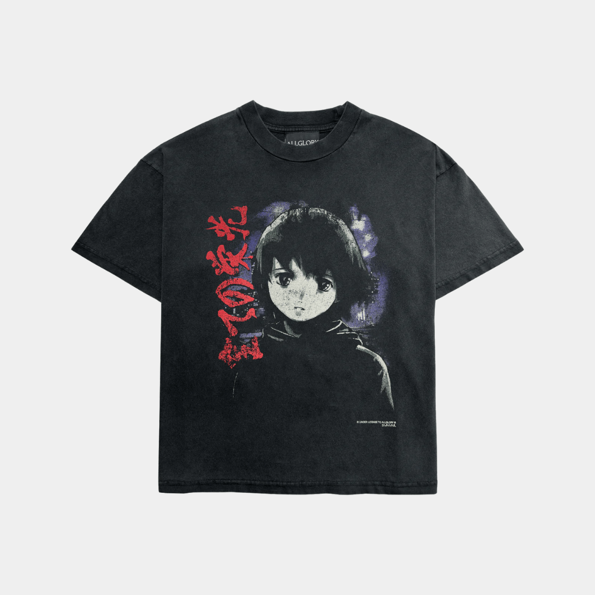 Allglory 全ての栄光 Tee - Washed Black