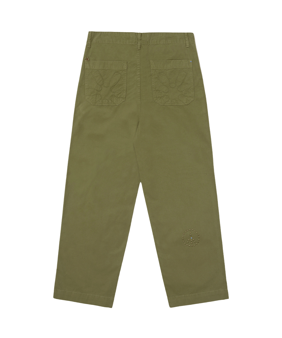 Piet Gems Worker Trousers Pant - Green