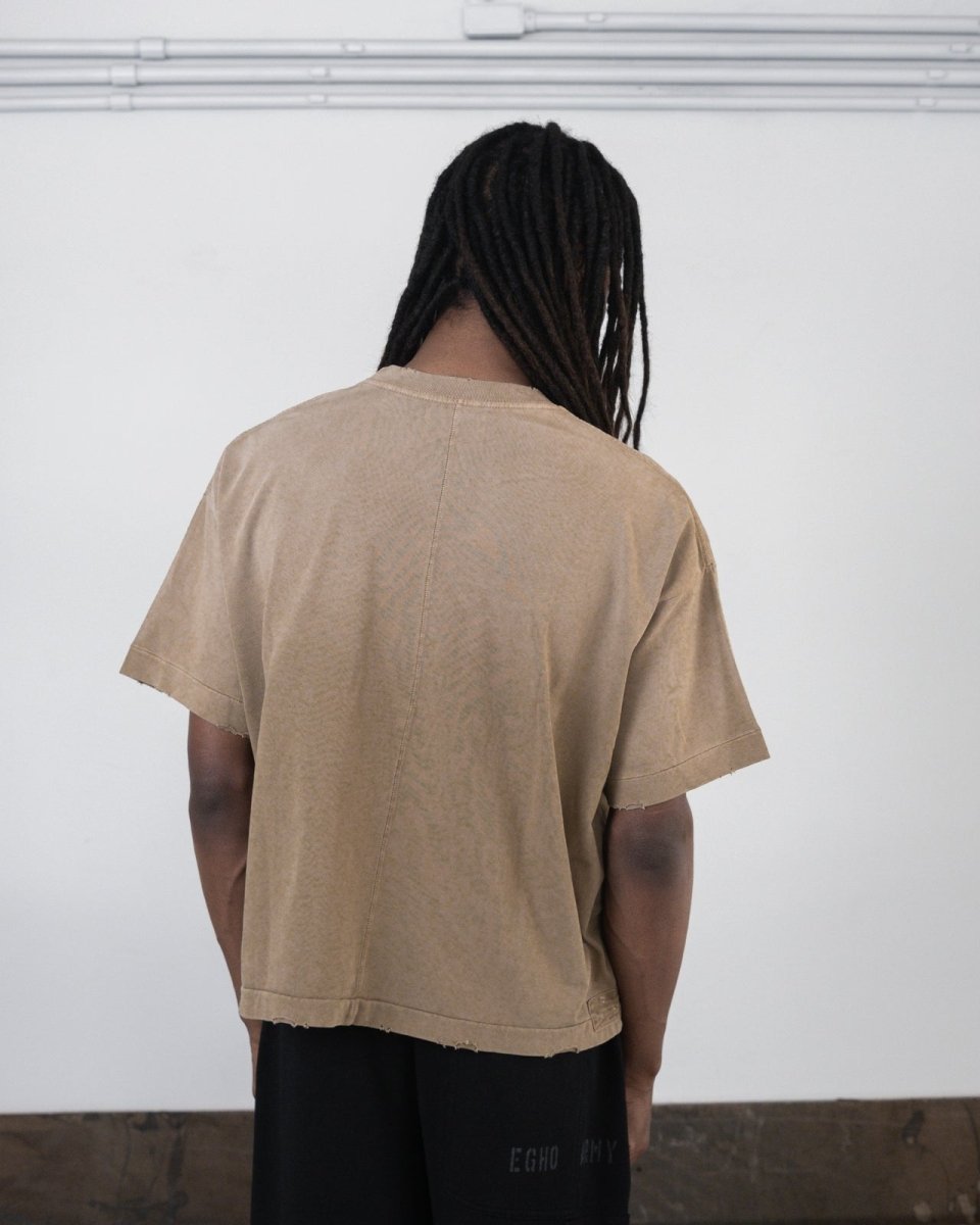 Egho UNF Boxy Tee - Sand