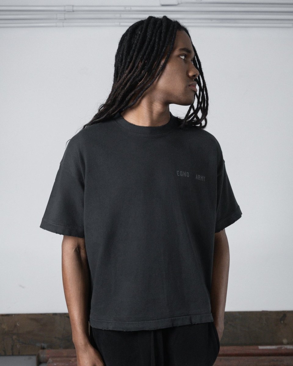 Egho UNF Boxy Tee - Carbon