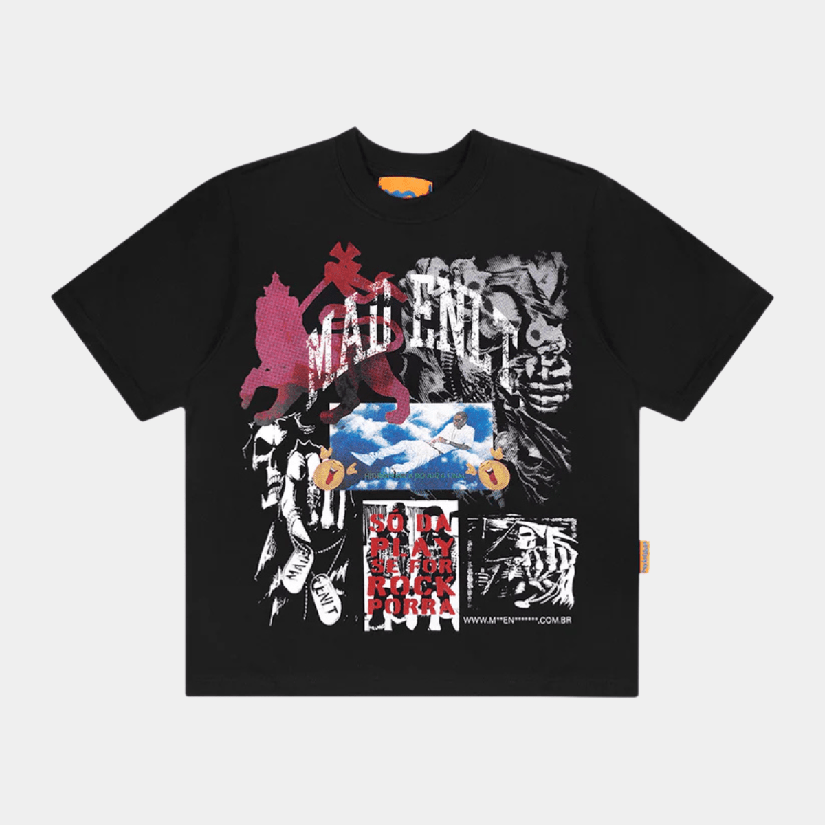 Mad Enlatados Juízo Final Tee - Black