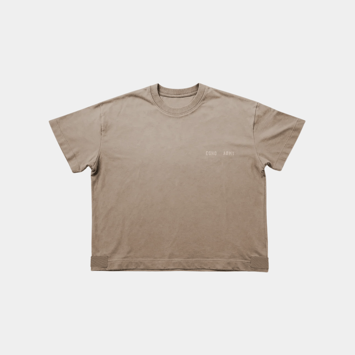 Egho UNF Boxy Tee - Sand