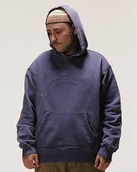 Piet Gems Faded Hoodie 600GSM - Purple