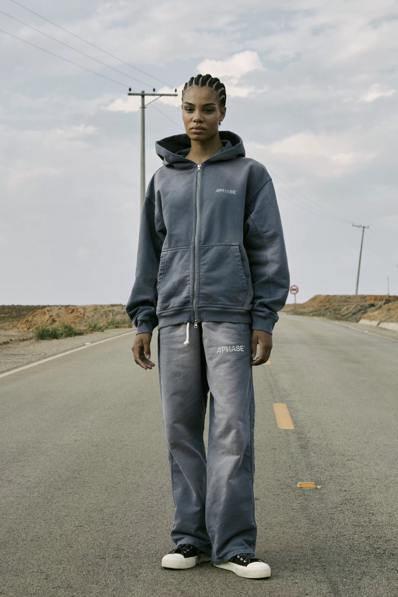 Aphase Classic Sweatpants - Storm Blue